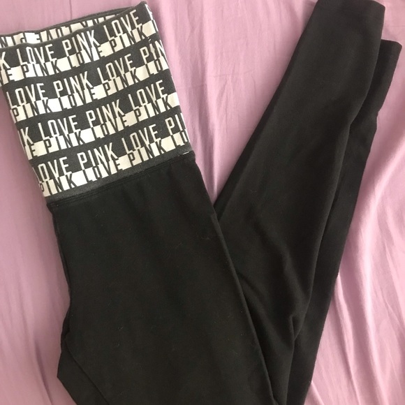 VS Pink Yoga Pants - Picture 2 of 2